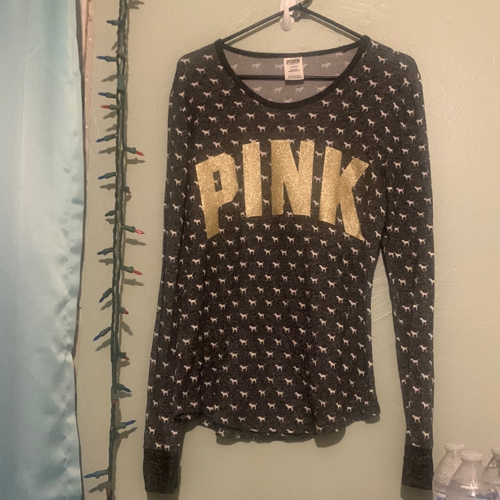 Victoria’s Secret PINK long sleeve PJ Top
